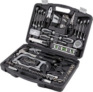 Amazon Basics 173-Piece Hand Tool Kit