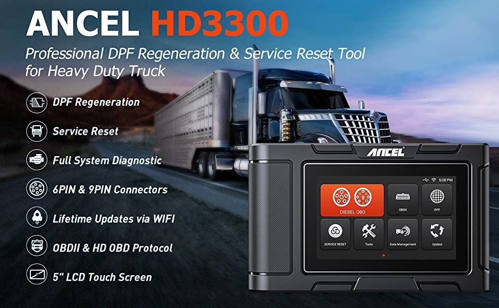 Ancel HD3300 for car diagnostics in Durban