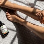 Ayurvedic self-massage with oil