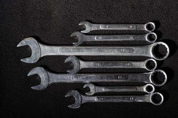 Combination Wrench Set - Basic Tools For Car Maintenance