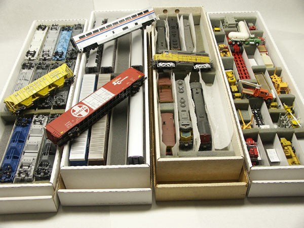 HOBBY-TOTE Storage Container System for Model Cars